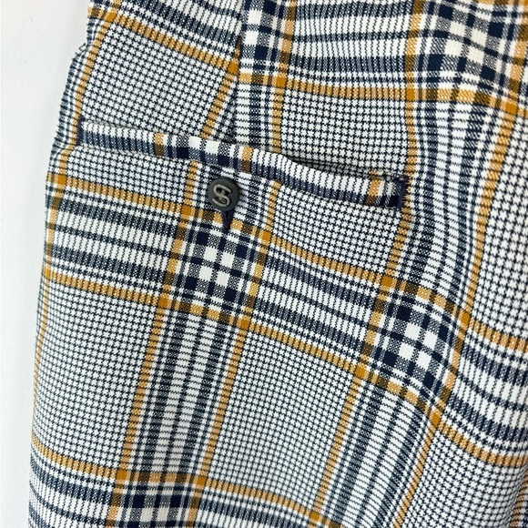 Vintage 1970’s Jaymar Sansabelt Size Plaid Disco Men’s Dress Slacks Pants - Picture 6 of 9